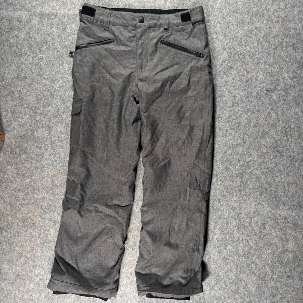 Under Armour ColdGear Youth L Gray Ski Snowboard Pants Loose Fit kids winter